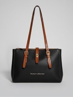 Dooney & Bourke Claremont Miller Shopper Tote In Midnight Navy